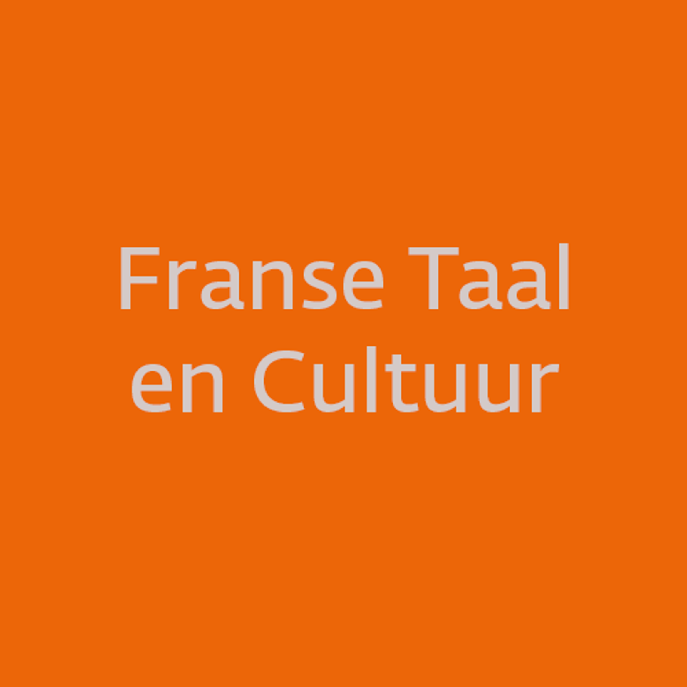 Franse Taal en Cultuur loading=