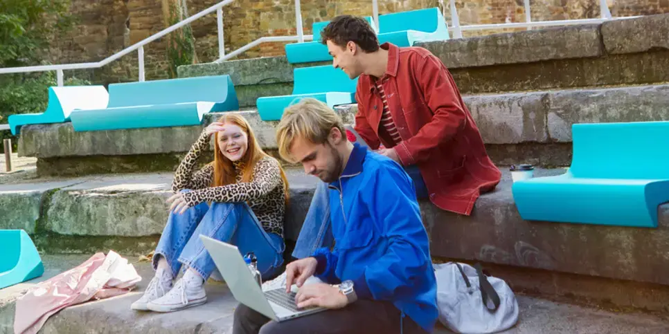 Zuyd studentlife buiten studeren