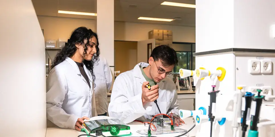 Applied Science - studenten werken samen