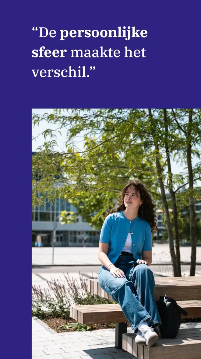 Zuyd Hogeschool oud-student quote