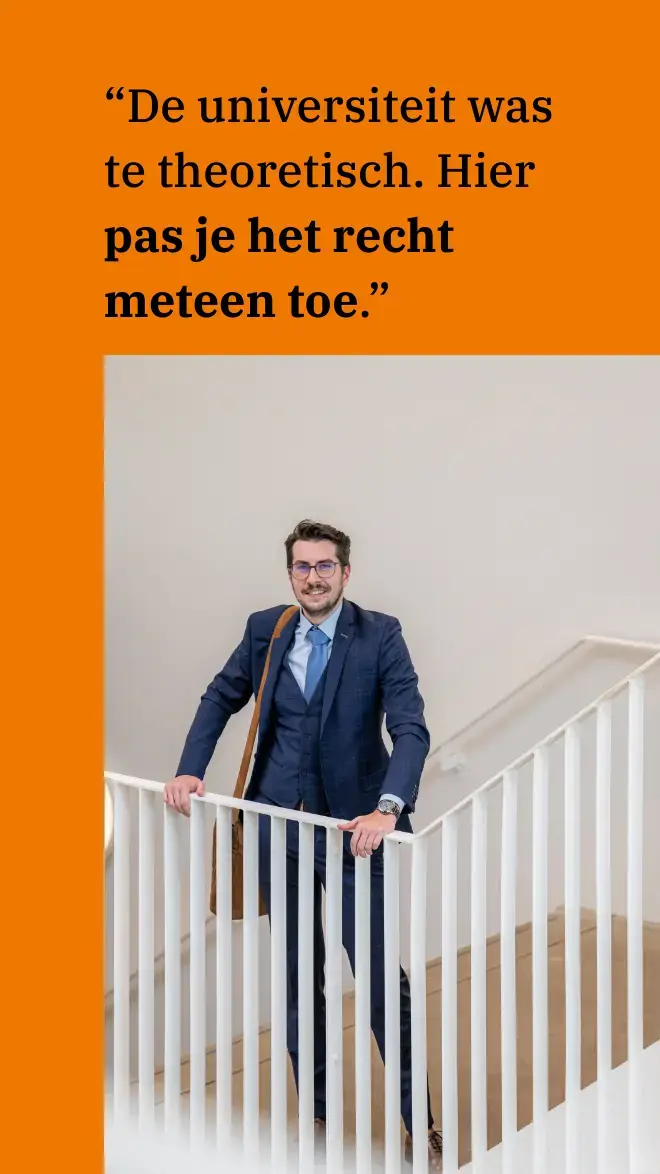 Hbo rechten oud student Zuyd Hogeschool vertelt