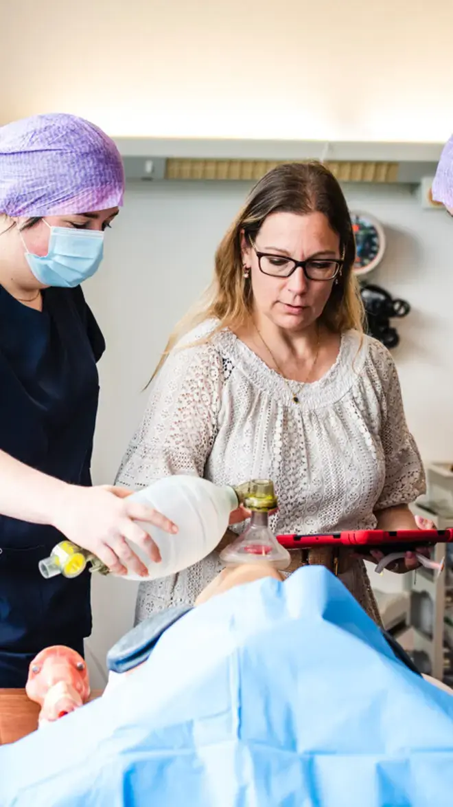 Verpleegkunde - perioperatief - studenten krijgen uitleg