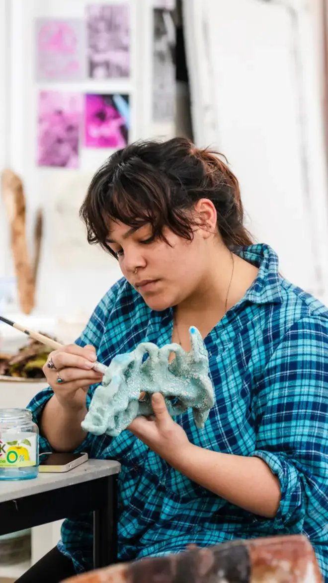 Autonome Beeldende Kunst schilderen