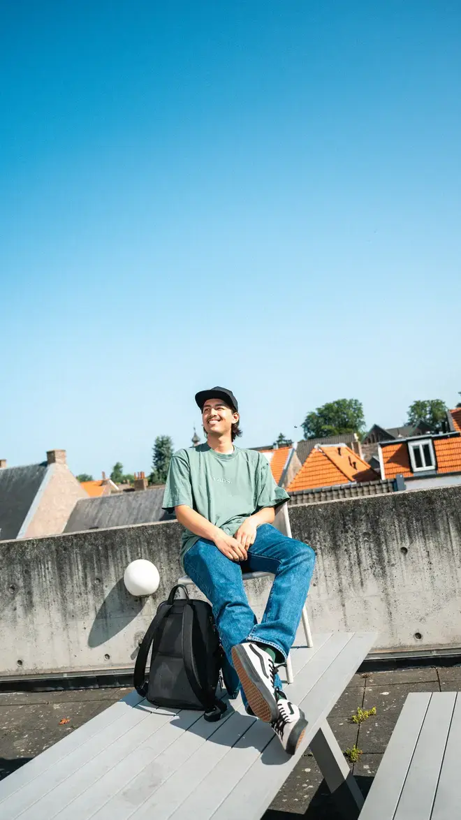  Zuyd Hogeschool student dak maastricht2