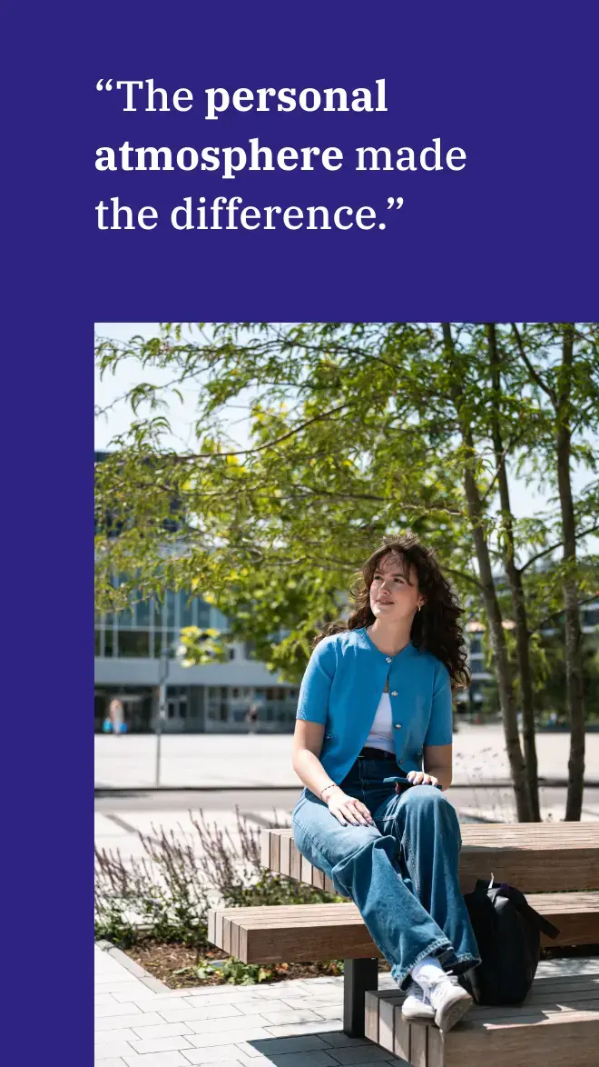 Oud student quote Zuyd Hogeschool Engels