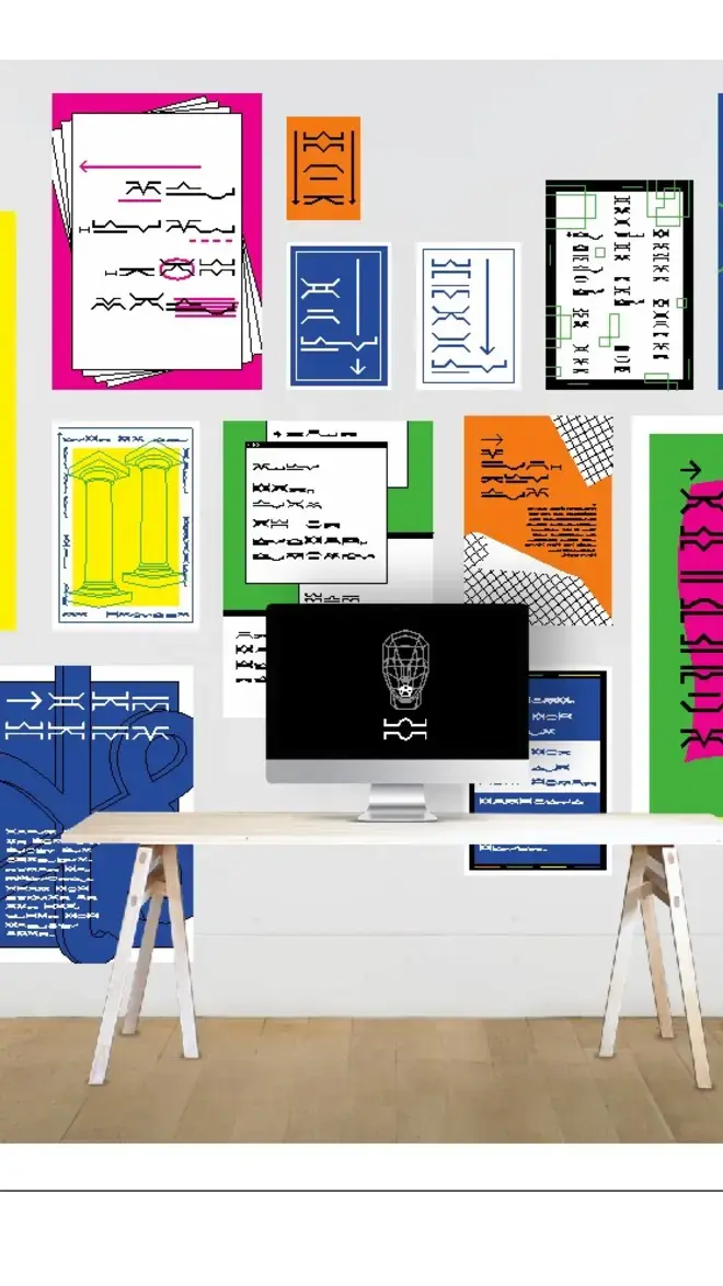 Vormgeving Visuele Communicatie - fleurig werk