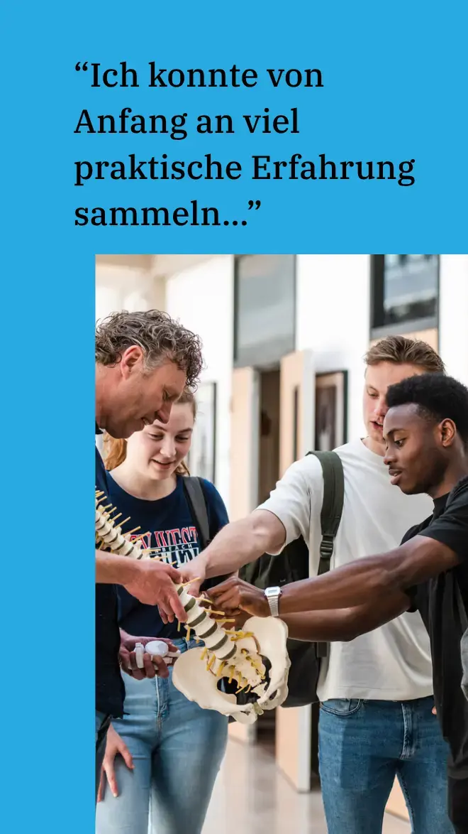 Story slider quote fysiotherapie