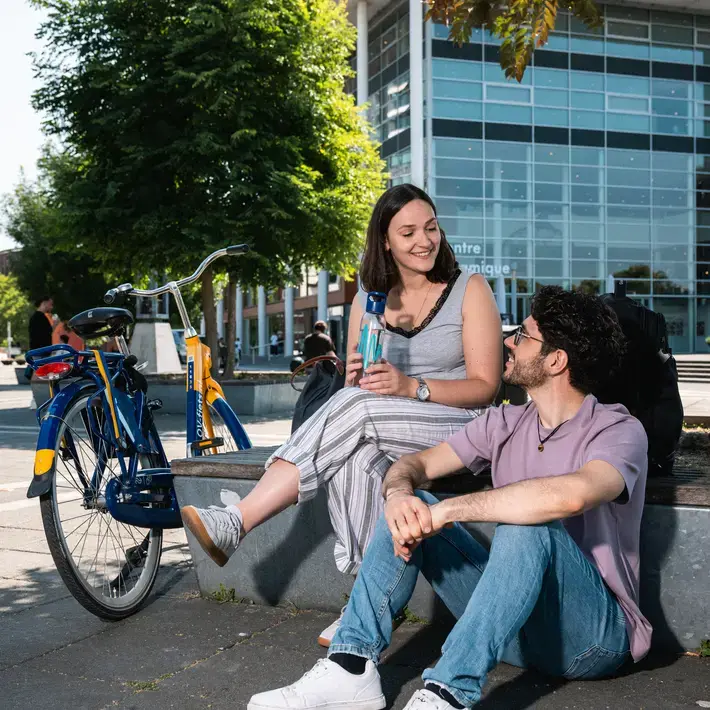 Stad Fietsen Glimlach Zuyd Hogeschool Internationaal