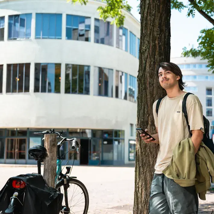 Rotonde Gebouw LangsFietsen Zuyd Hogeschool Heerlen