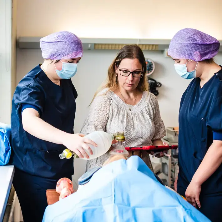 Verpleegkunde - perioperatief - studenten krijgen uitleg