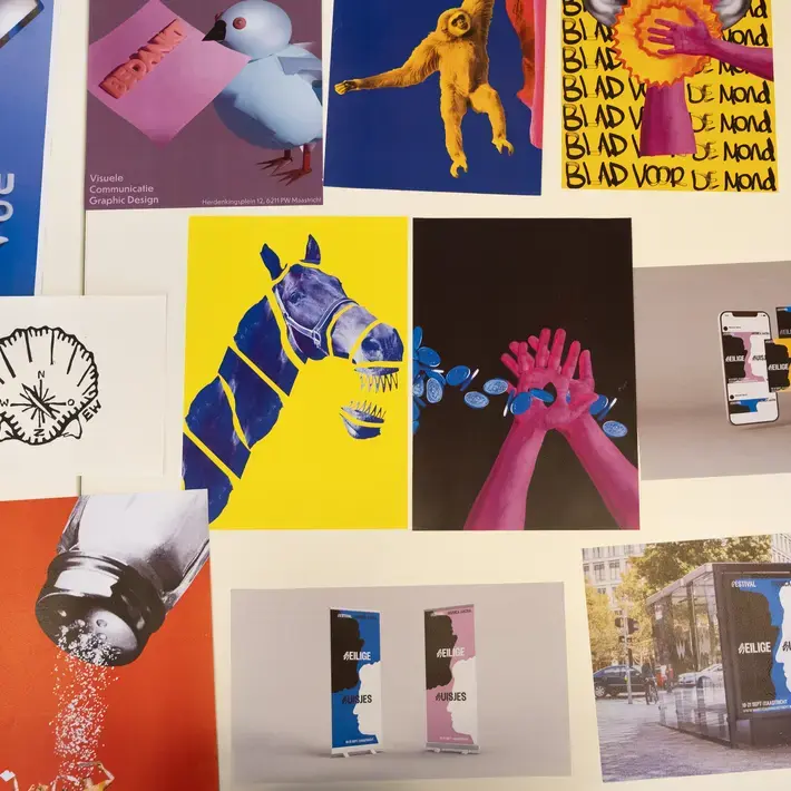 Visuele Communicatie - voorbeeld van werk