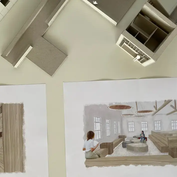 Vormgeving Architectuur interieur.