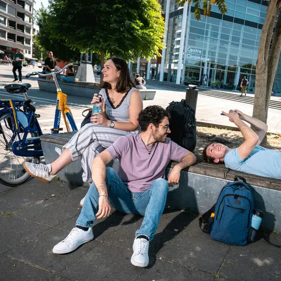 Zuyd Hogeschool studenten in Maastricht Centre Ceramique