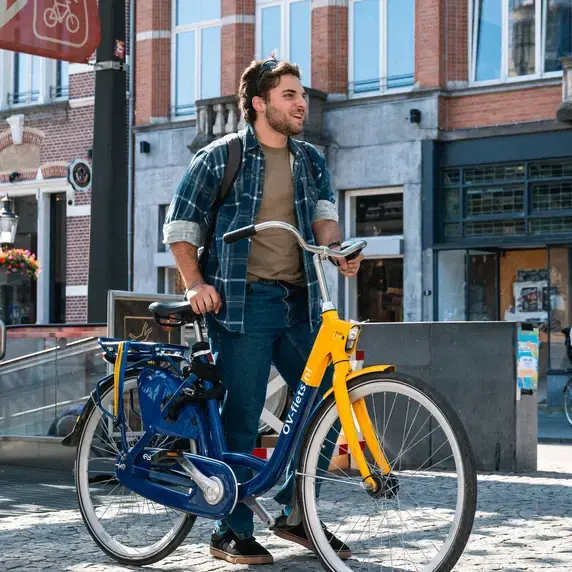 Fiets Stad BlauweFiets Zuyd Hogeschool Internationaal