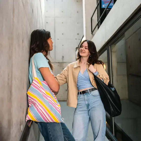 Gang Gesprek Lachend Zuyd Hogeschool Maastricht