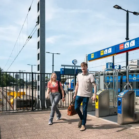 Treinstation Checkin LopendNaarBuiten Zuyd Hogeschool Sittard