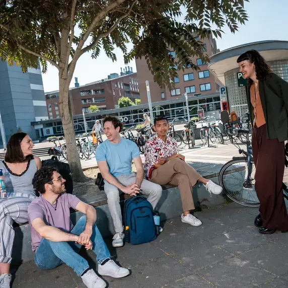 Stad Fietsen SamenPraten Zuyd Hogeschool Internationaal