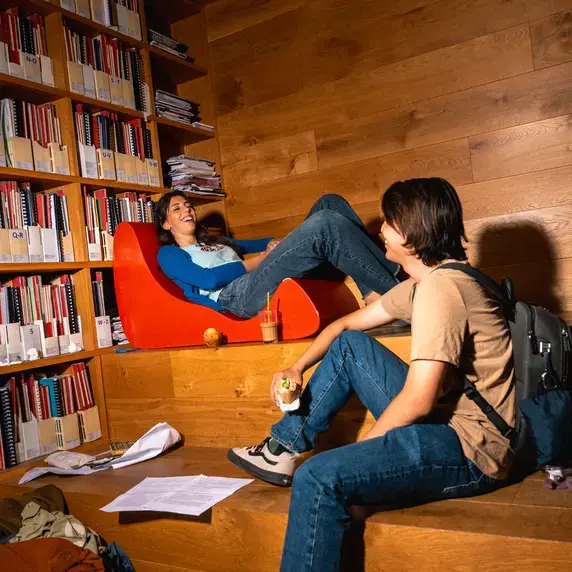 Bibliotheek Lezen OranjeStoel Zuyd Hogeschool Maastricht