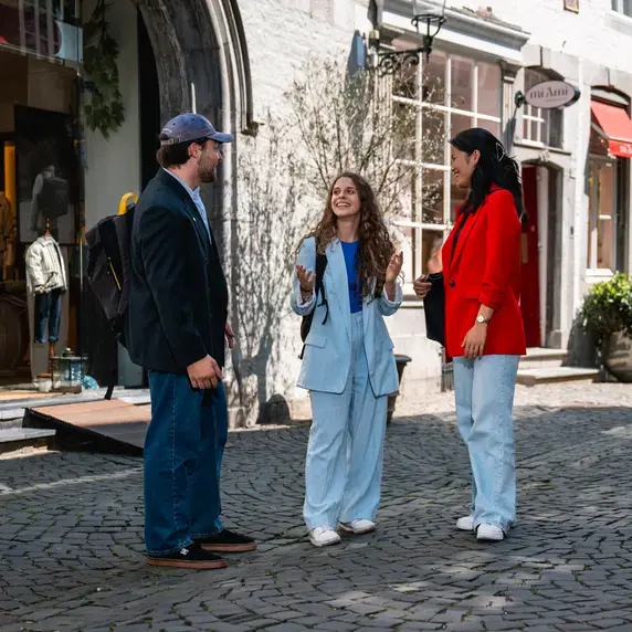 Stad Wandelend SamenPraten Zuyd Hogeschool Internationaal