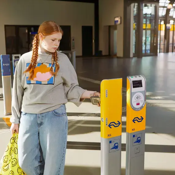 Zuyd Hogeschool student station uitchecken studentlife