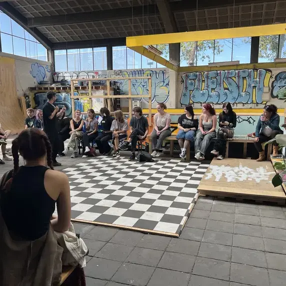 iArts studenten samen