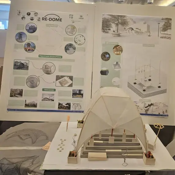 Zuyd studenten voor DSM gebouw