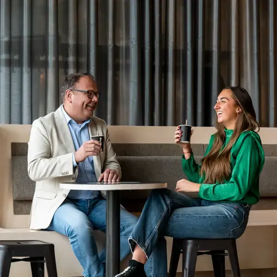 Communicatie tussen twee professionals