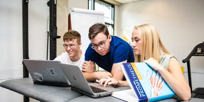 Fysiotherapie studenten Zuyd Hogeschool
