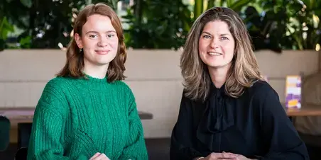 Vertaalacademie lerares en studente