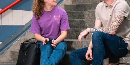 Zitten Trap Lachend Zuyd Hogeschool Sittard