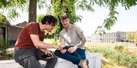 Park Bankje SchoenenStrikken Zuyd Hogeschool Sittard