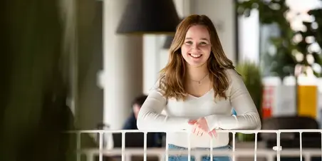 Commercieel Management - studente in gang