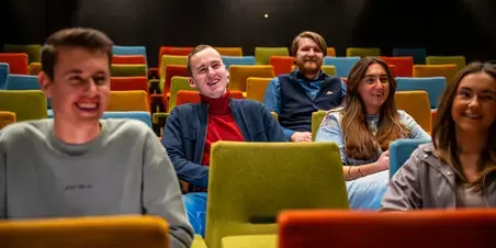 Commerciele Economie - studenten in collegezaal