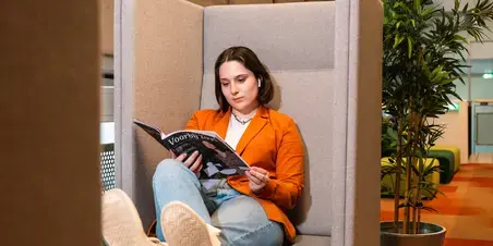 Zuyd Hogeschool student relax heerlen2