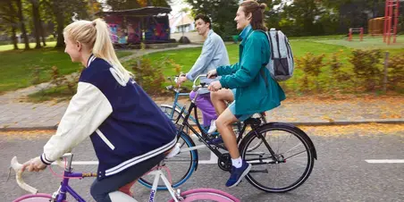 Zuyd Hogeschool studenten fietsen studentlife