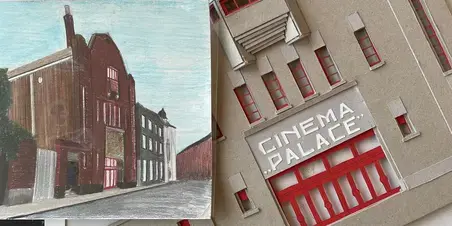 Vormgeving architectuur en interieur - ontwerp cinema