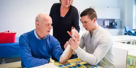 Ergotherapie - student, docent en client