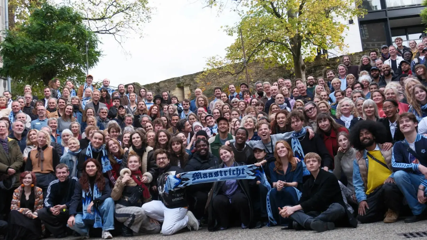 Toneelacademie 75 jaar groepsfoto