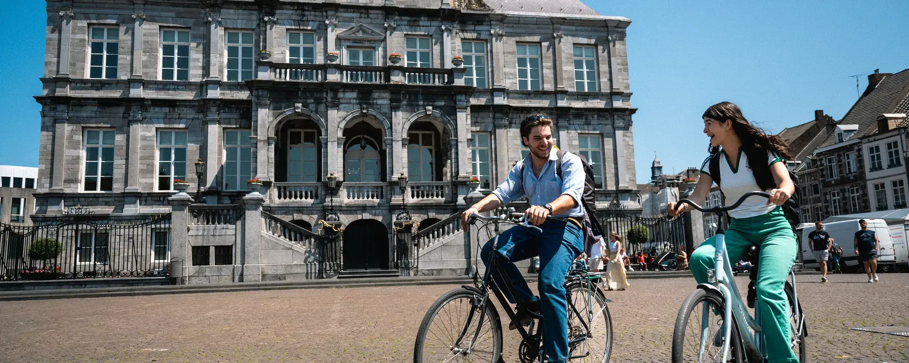 Fiets Stad Lachend Zuyd Hogeschool Internationaal