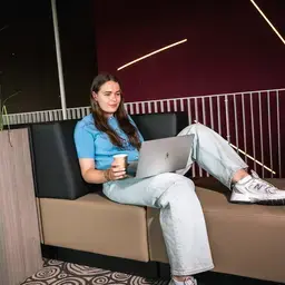 Laptop Zithoek Verlichting Zuyd Hogeschool Sittard