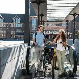 Fiets Brug Zonlicht Zuyd Hogeschool Internationaal