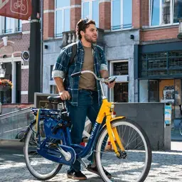 Fiets Stad BlauweFiets Zuyd Hogeschool Internationaal