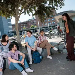 Stad Fietsen SamenPraten Zuyd Hogeschool Internationaal