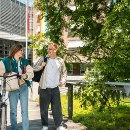 Fietsbrug Samen Praten Zuyd Hogeschool Heerlen