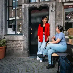 Stad Gesprek Zittend Zuyd Hogeschool Internationaal