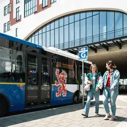 Bushalte Wandelen Vertrek Zuyd Hogeschool Heerlen