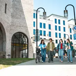 Poort Doorgang Fietsen Zuyd Hogeschool Heerlen