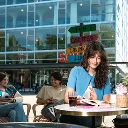 Buiten Laptop Werk Zuyd Hogeschool Heerlen
