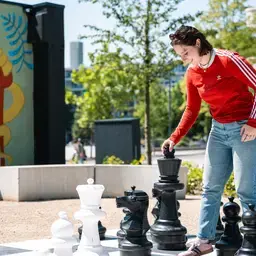 Schaakspel Buiten Spelen Zuyd Hogeschool Heerlen