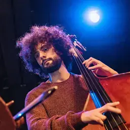 Muziek - jazz - contrabas